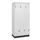 Z-garderobekast,HxBxD 1950x900x500mm,vak B 150/300mm,draaigrendel