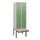 locker met bank,HxBxD 1950x600x815mm,2vak,vak B 300mm,cil.-slot