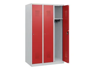 schoollocker,HxBxD 1530x900x500mm,3vak,vak B 300mm,cil.-slot - 1