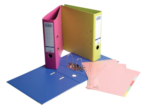 Ordner Elba Smart Pro+ A4 80mm PP roze