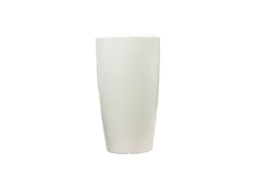plantenzuil,rond,PE,signaalwit,HxØ 900x510mm,35l