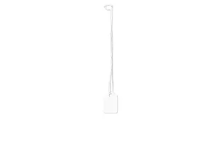 Draadetiket Kangaro 13x20mm wit doos a 500 stuks - 1