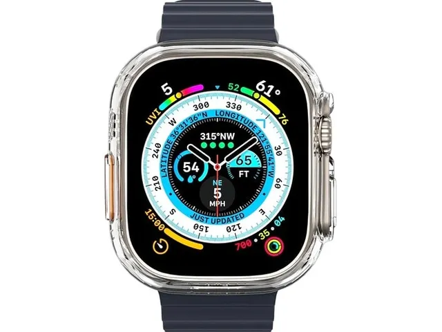 Spigen ACS05917 Apple Watch Ultra Thin Fit Crystal Clear