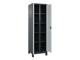 wasgoedverdeelkast,HxBxD 1950x600x500mm,vak B 300mm,draaigrendel - 2