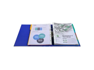 Ordner PP Prem'Touch A4 maxi 50mm Assorti - 7