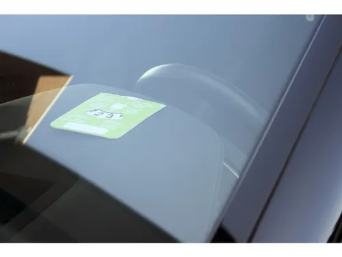 Parkeerschijf Kangaro E-car met blauwe en groene zijde
