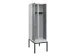 locker met bank,voor scheiding van kleding,HxBxD 2120x600x815mm,2vak