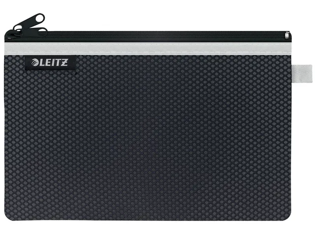 WOW Etui, L, 2 vakken, zwart