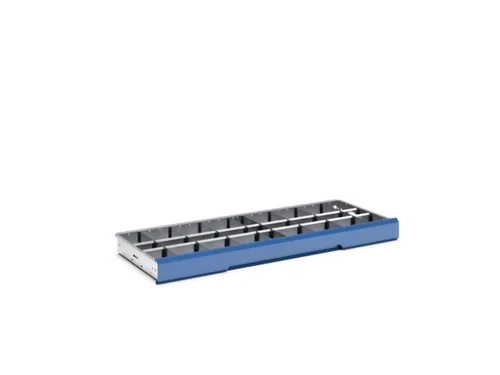 scheidings-/vakkenwanden,27vakken,v. front H 100/125mm
