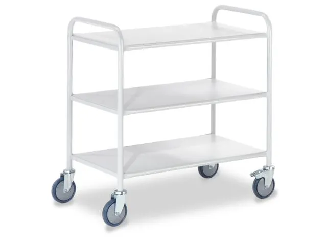 Dossierwagen 150kg 780x500x900mm 3 Etages Ral7035