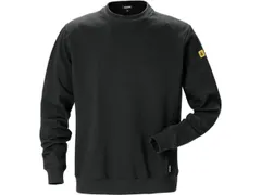 Fristads 125037 antistatische sweater, zwart, maat 3XL, per stuk