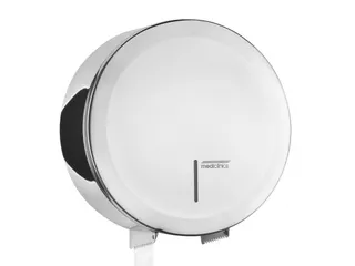 Toiletpapier Dispenser Hoogglans voor Mini Jumbo Rol Toiletpapier - 1