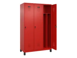 locker voor scheiding van kleding,HxBxD 1950x1200x500mm,3vak