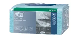 Tork 190493 Low-lint Reinigingsdoek W8 Folded Turquoise