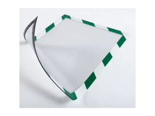 Magnetische Security lijst A4 groen/wit - 2