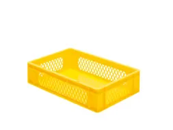 Euronorm-Stapelbak 26l H X L X B 145x600x400mm Geel