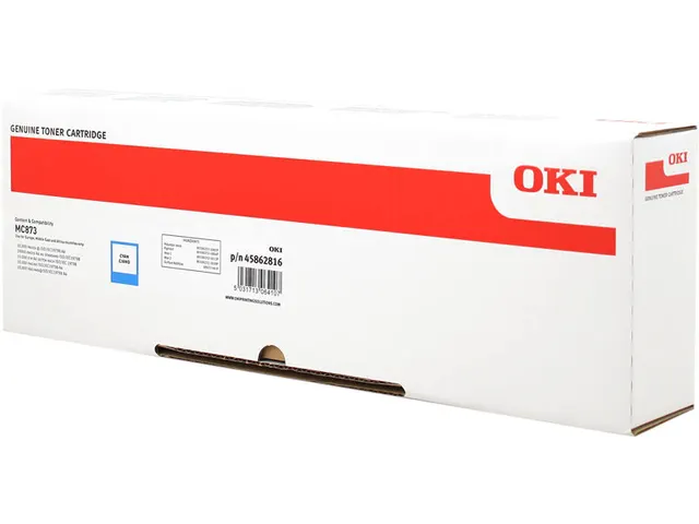 Toner Oki 45862816 blauw