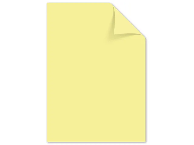 Papier Kangaro A4 80grs pastel geel pak 100 vel