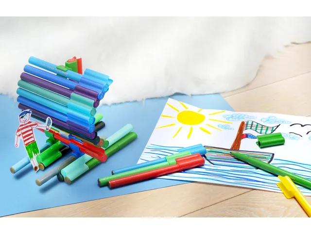 Kleurstiften Faber-Castell Connector assorti cadeauset à 80 stuks