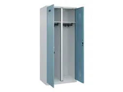 locker voor scheiding van kleding,HxBxD 1850x800x500mm,2vak