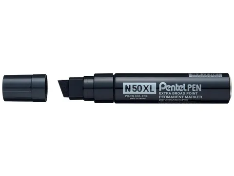 permanent marker Pen N50, brede punt, zwart