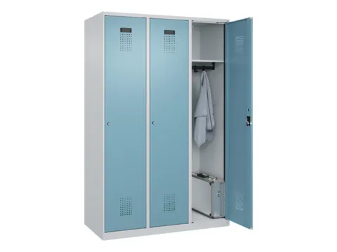 locker,HxBxD 1850x1200x500mm,3vak,vak B 400mm,cil.-slot