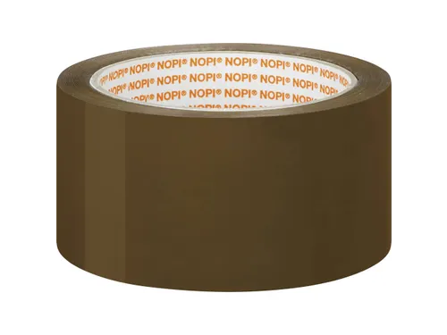 Nopi UNIVERSAL Verpakkingstape 66mx50mm Bruin