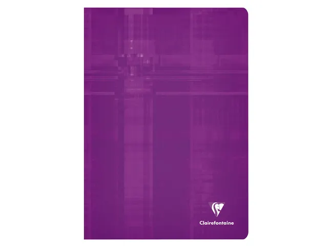Schrift Clairefontaine A4 ruit 4x8mm 80 pagina's 90gr assorti