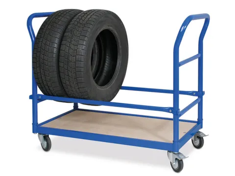 bandenwagen,draagverm. 100kg,1etages,laadvl. L 940mm