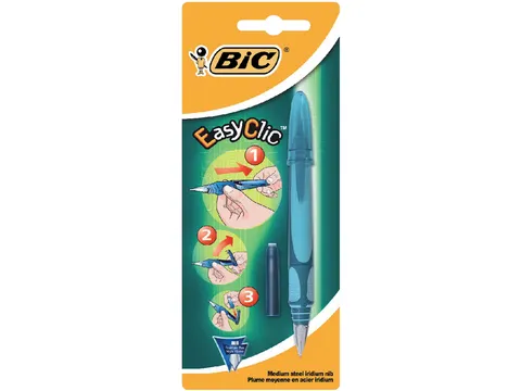 Vulpen Bic EasyClic medium blister à 1 stuk
