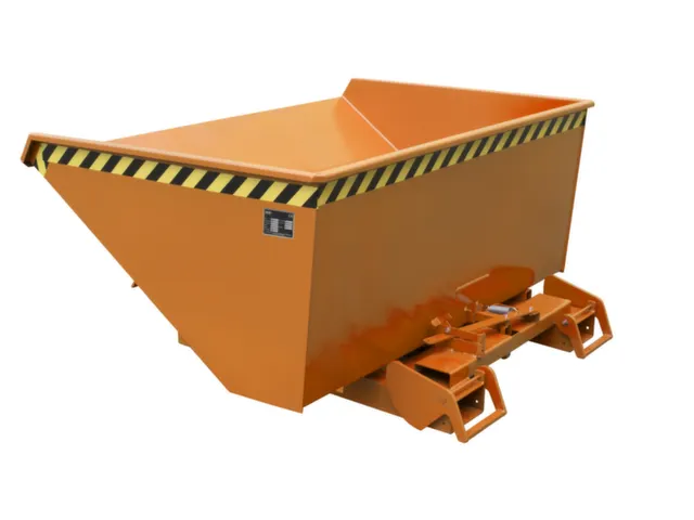 kiepbak,HxLxB 865x1485x1570mm,0,9m³,draagverm. 1000kg,RAL2000