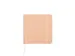 Schetsboek Kangaro 12x12cm oud roze PU hardcover 80 blad 140 grams roo