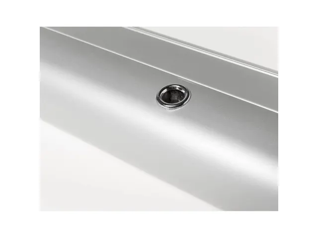 Roll-Banner Deluxe 85x160-225cm Zilver