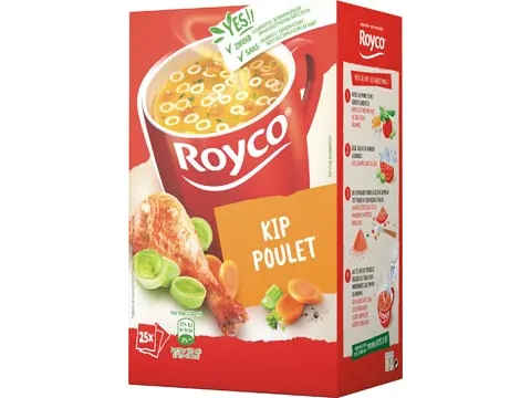 Minute Soup Kip Doos 25 Stuks