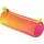 Maped Etui rond met nylon rits NEON kleuren oranje/roze