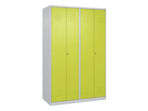 locker voor scheiding van kleding,HxBxD 1850x1200x500mm,4vak