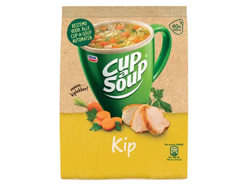 Cup-A-Soup Tbv Automaat Kip Zak Met 40 Porties