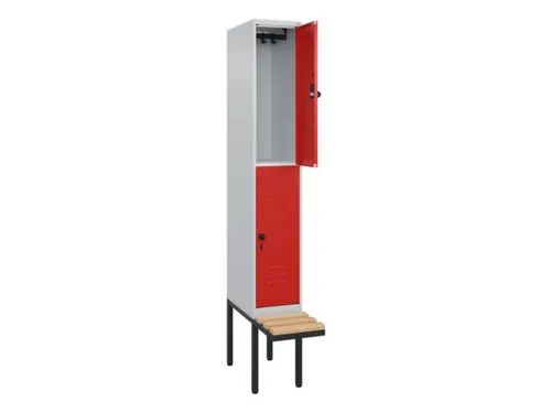 Dubbeldekse dekenkist,HxBxD 2120x300x815mm,1x2vak.,vak B 300mm