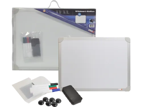 Whiteboard Desq 45x60cm in kunststof draagtas