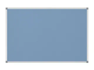 Prikbord MAULstandaard 90x120cm Textiel Lichtblauw - 1