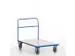 chariot avec barre de poussée force 500kg plateau Lxl 1200x800mm
