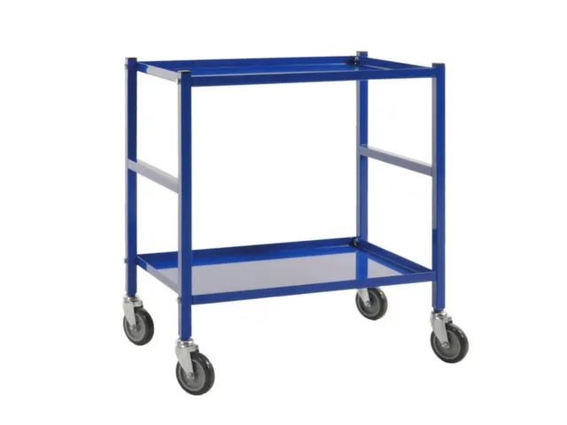 tafelwagen,draagverm. 150kg,2etage(s),laadvl. LxB 625x414mm