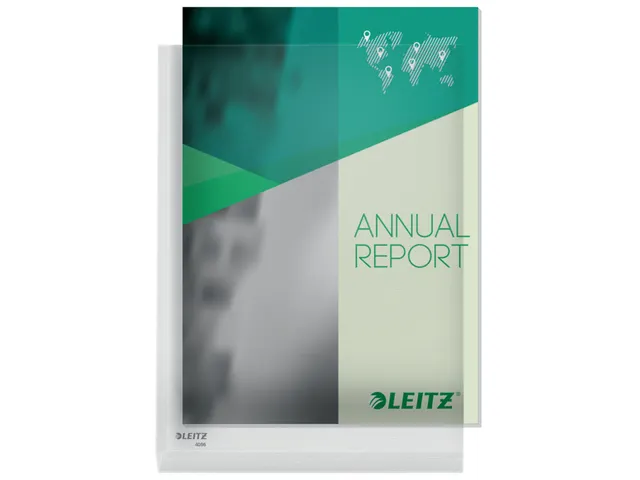 Insteekmap L-Model Leitz 4056 A4 Pvc 0.17mm Expansievouw