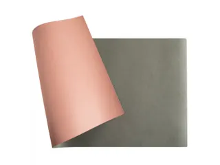 Onderlegger PU 35x60cm nude/grijs - 8