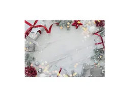 Placemat 45x32cm PVC Kerst 6 Stuks
