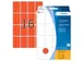 HERMA 2452 Universele etiketten 25x40mm Rood 512 stuks