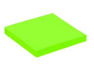 Memoblok Quantore 76x76mm neon groen - 1