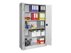 Armoire grand espace à portes pliantes RAL7035 façade RAL7035