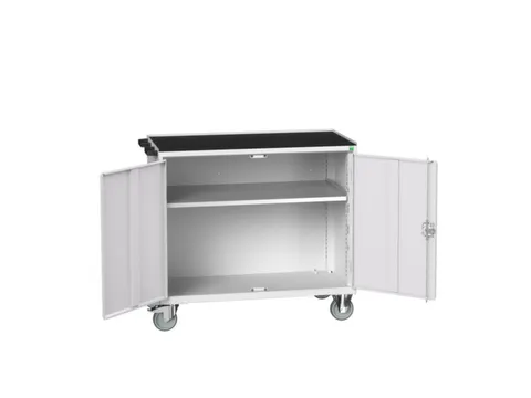 établi roulant HxlxP 965x1050x550mm plateau acier