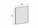 geluidabsorberende scheidingswand,HxBxD 1400x1200x41mm,wand stof,grijs